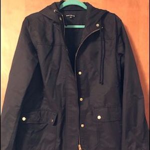 J. Crew hooded rain jacket
